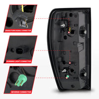 Thumbnail for Anzo 19-23 GMC Sierra 1500/2500HD/3500HD Black Replacement Full LED Bar Tail Light