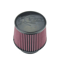 Thumbnail for Injen High Performance Air Filter - 4.50 Black Filter 6.75 Base / 5 Tall / 5 Top