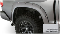 Thumbnail for Bushwacker 16-18 Toyota Tundra Fleetside Pocket Style Flares 4pc 66.7/78.7/97.6in Bed - Silver Sky