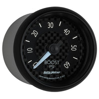 Thumbnail for Autometer GT Series 52mm Mechanical 0-60 psi Boost Gauge