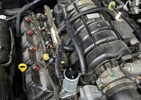 Thumbnail for J&L 05-23 Dodge Charger 5.7L Hemi Passenger Side Oil Separator 3.0 - Clear Anodized