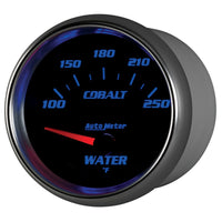 Thumbnail for Autometer Cobalt 66mm 100-250 Degree F Electric Water Temperature Gauge