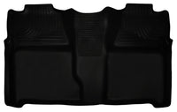Thumbnail for Husky Liners 07-13 Chevy Silverado 1500/2500HD Crew Cab PU Weatherbeater Black 2nd Seat Floor Liner