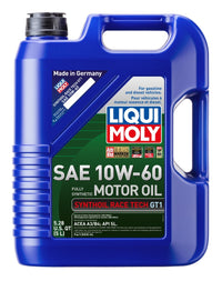 Thumbnail for LIQUI MOLY 5L Synthoil Race Tech GT1 Motor Oil SAE 10W60