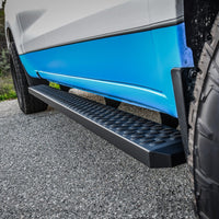 Thumbnail for Westin Grate Steps Running Boards 90 in - Textured Black