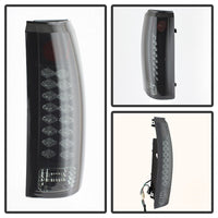 Thumbnail for Spyder Chevy C/K Series 1500 88-98/GMC Sierra 88-98 LED Tail Lights Blk Smke ALT-YD-CCK88-LED-BSM