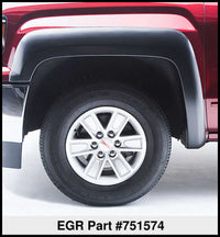 Thumbnail for EGR 14+ Chev Silverado 6-8ft Bed Rugged Look Fender Flares - Set