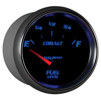 Thumbnail for Autometer Cobalt 66.7mm 240-33 ohms Short Sweep Electronic Fuel Level Gauge