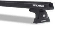 Thumbnail for Rhino-Rack Heavy Duty 54in Pad Mount 2 Bar Roof Rack - Black