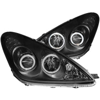 Thumbnail for ANZO 2002-2003 Lexus Es300 Projector Headlights w/ Halo Black