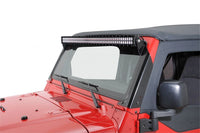Thumbnail for KC HiLiTES 97-06 Jeep TJ Overhead Mount Bracket Set for 50in. C-Series/Gravity Pro6 LED Light Bars