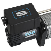 Thumbnail for Superwinch 15000 LBS 12V DC 7/16in x 82ft Wire Rope Tiger Shark 11500 Winch