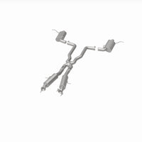 Thumbnail for MagnaFlow 12 Jeep Grand Cherokee V8 6.4L Dual Split Rear Exit Stainless Cat Back Performance Exhaust