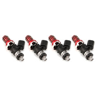 Thumbnail for Injector Dynamics ID1050 Injectors- 11mm Top Adapter (Red)- Denso Lower Cushions (Set Of 4)