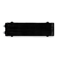 Thumbnail for Mishimoto Universal Large Bar and Plate Dual Pass Black Oil Cooler