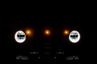 Thumbnail for DV8 Offroad 2018+ Jeep JL Grill Amber Marker Lights
