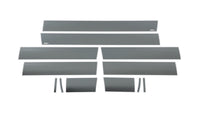 Thumbnail for Putco 07-13 GMC Sierra Extended Cab 8ft Long Box - 6in Wide - 12pcs Black Platinum Rocker Panels