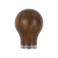 Thumbnail for Mishimoto Round Steel Core Wood Shift Knob - Walnut