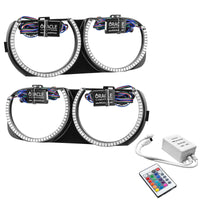 Thumbnail for Oracle 15-21 Dodge Challenger Pre-Installed Halo Headlight Bezel - w/ Simple Controller SEE WARRANTY