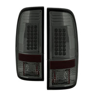 Thumbnail for Spyder Ford Super Duty 08-15 LED Tail Lights Smoke ALT-YD-FS07-LED-SM