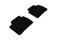 Thumbnail for 3D MAXpider 2012-2020 BMW 3 Series/4 Series Gran Coupe F30/F36 Kagu 2nd Row Floormats - Black