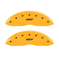 Thumbnail for MGP 2 Caliper Covers Engraved Front MGP Yellow Finish Black Characters 2005 Toyota Tundra