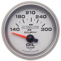 Thumbnail for Autometer Ultra-Lite II 52mm 140-300 Deg F Electric Oil Temp Gauge