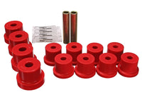 Thumbnail for Energy Suspension 67-69 Chevrolet Corvette Red Rear Leaf Spring Bushing Set