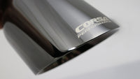 Thumbnail for Corsa Single Universal 2.75in Inlet / 4.5in Outlet Black PVD Pro-Series Tip Kit