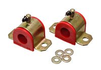 Thumbnail for Energy Suspension 00-05 Toyota Celica Red 22mm Front Sway Bar Frame Bushings (Greaseable Frame Bushi