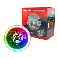 Thumbnail for Oracle Pre-Installed Lights 7 IN. Sealed Beam - ColorSHIFT Halo SEE WARRANTY