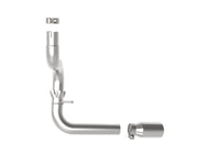 Thumbnail for aFe 20-21 Jeep Wrangler Large Bore-HD 3in 304 Stainless Steel DPF-Back Exhaust System - Polished Tip