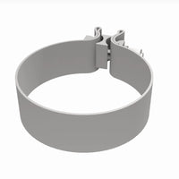 Thumbnail for MagnaFlow Clamp 3.50inch TORCA SS 1.25inch 10pk