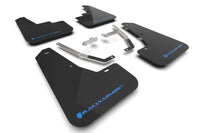 Thumbnail for Rally Armor 2024 Subaru Crosstrek Black UR Mud Flap Light Blue Logo