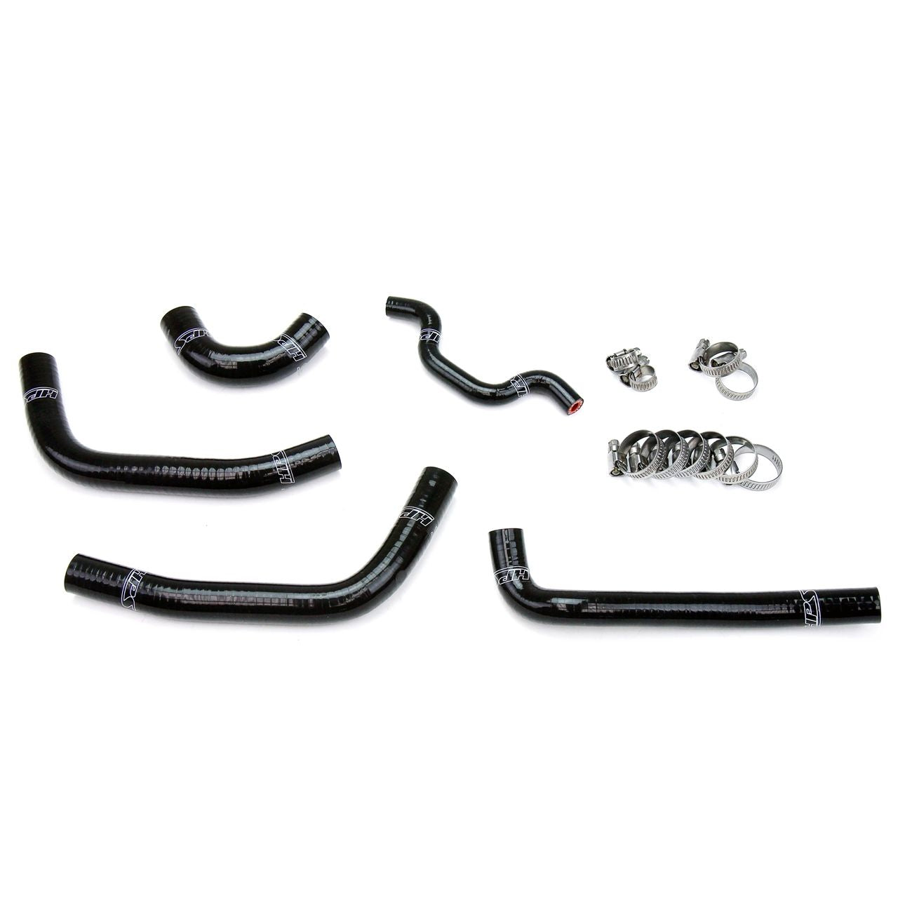 HPS Black Reinforced Silicone Radiator Hose Kit Coolant for Kawasaki 09-10 KX250F