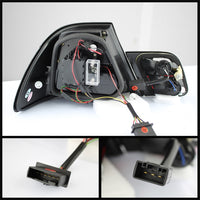 Thumbnail for Spyder BMW E46 00-03 2Dr Coupe Light Bar LED Tail Lights Blk ALT-YD-BE4600-LBLED-BK