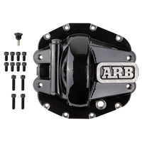 Thumbnail for ARB Diff Cover Blk Jeep JL Rubicon Front