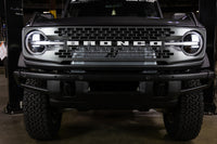 Thumbnail for Mishimoto 21+ Bronco 2.3L High Mount INT Kit BK Core BK Pipes