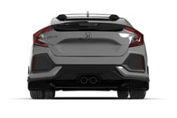 Thumbnail for Rally Armor 17-21 Honda Civic Sport/Sport Touring Black UR Mud Flap w/Dark Grey Logo