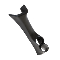 Thumbnail for Autometer 08-12 Ford Super Duty 52mm Black Dual Pilillar