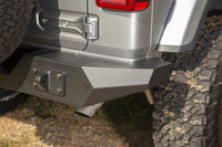 Thumbnail for Rugged Ridge Spartan Rear Bumper Full Width 18-20 Jeep Wrangler JL