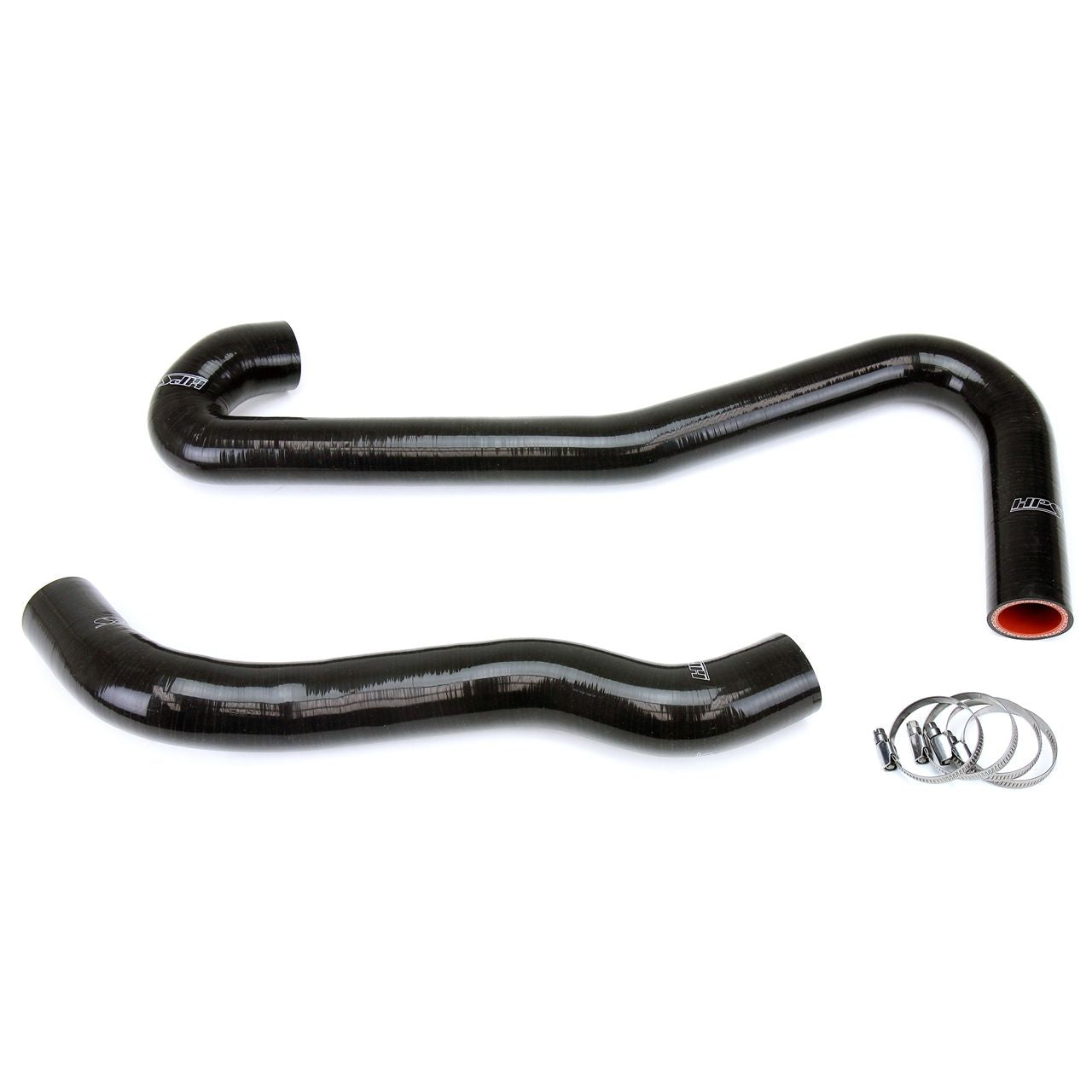 HPS Black Reinforced Silicone Radiator Hose Kit Coolant for Jeep 09-10 Grand Cherokee SRT8 6.1L V8 WK1