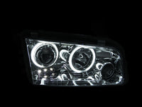 Thumbnail for ANZO 2006-2010 Dodge Charger Projector Headlights w/ Halo Chrome (CCFL)