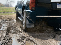 Thumbnail for WeatherTech 14+ Chevrolet Silverado No Drill Mudflaps - Black