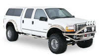 Thumbnail for Bushwacker 99-10 Ford F-250 Super Duty Styleside Cutout Style Flares 2pc 81.0in Bed - Black