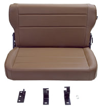 Thumbnail for Rugged Ridge Fold & Tumble Rear Seat Spice 76-95 Jeep CJ / Jeep Wrangler