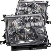 Thumbnail for ANZO 1997-2000 Toyota Tacoma Crystal Headlights Black