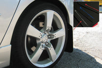 Thumbnail for Rally Armor 04-09 Mazda3/Speed3 Black UR Mud Flap w/ Silver Logo