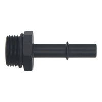 Thumbnail for DeatschWerks 10AN ORB Male to 3/8in Male EFI Quick Connect Adapter - Anodized Matte Black