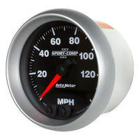 Thumbnail for Autometer Sport-Comp II 3-3/8in 0-140MPH In-Dash Electronic GPS Programmable Speedometer